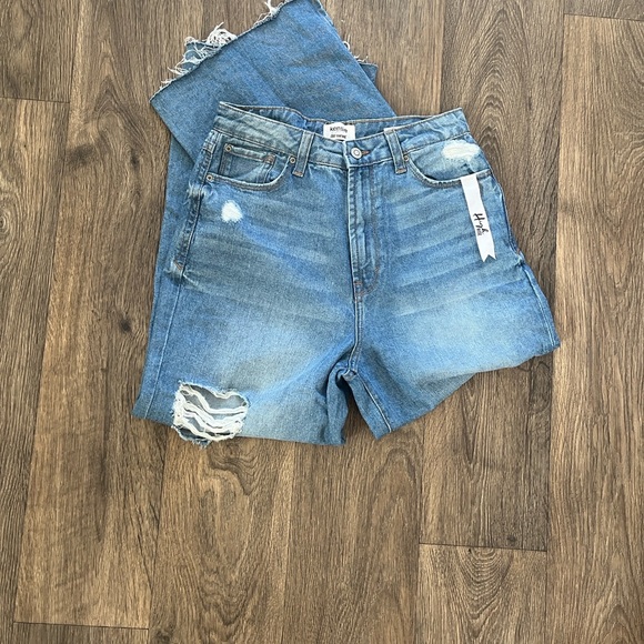 Kensie Denim - Kensie Women's Blue Distressed Jeans